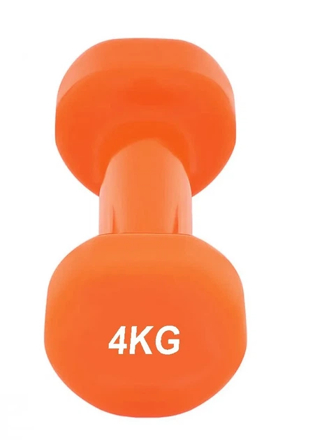 Гантель виниловая Active Point 4 кг Оранжевая 1 шт - изображение 5