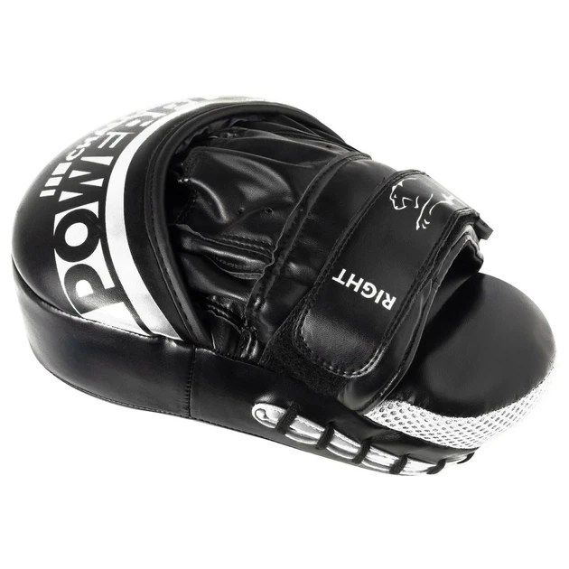 Лапы боксерские Active Point PU 22х19 см Черные - изображение 8