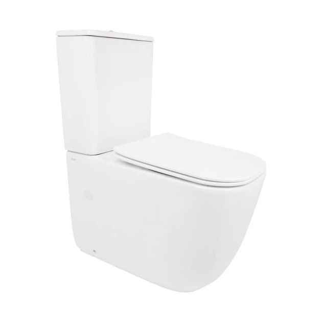 Унитаз напольный Qtap Aquarius Ultra Quiet 620х355х790 мм дюропласт белый Soft-close - Фото 1 Унитаз напольный Qtap Aquarius Ultra Quiet 620х355х790 мм дюропласт белый Soft-close - изображение 1
