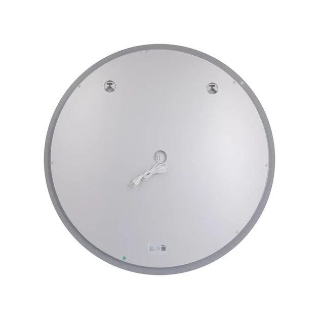 Дзеркало кругле Lidz Astra R800 з LED-підсвічуванням 80х80 см скло з антизапотіванням - зображення 6