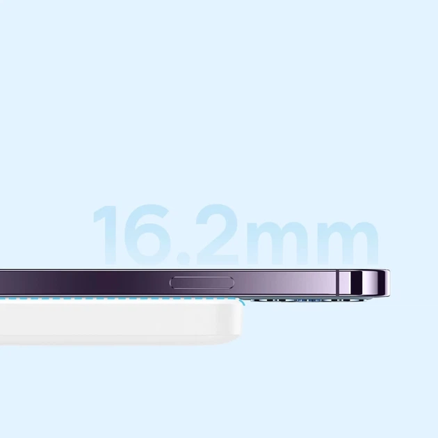 Powerbank Baseus Airpow 6000mAh 20W с кабелем Baseus Simple USB-C 30cm White (6932172677015) - Фото 8 Powerbank Baseus Airpow 6000mAh 20W с кабелем Baseus Simple USB-C 30cm White (6932172677015) - изображение 8