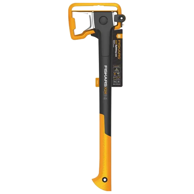 Топор колун 60 см сталь для раскалывания древесины черный Fiskars LS-1510 - изображение 3