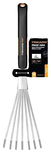 Грабли веерные нержавеющая сталь 44.3 см для уборки Fiskars LS-1274 - изображение 4
