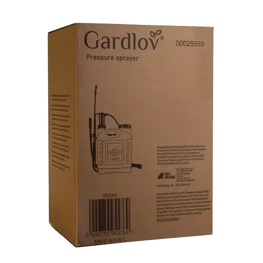 Садовый опрыскиватель ручной 16 л шланг 170 см для сада зеленый Gardlov LS-0768 - изображение 7