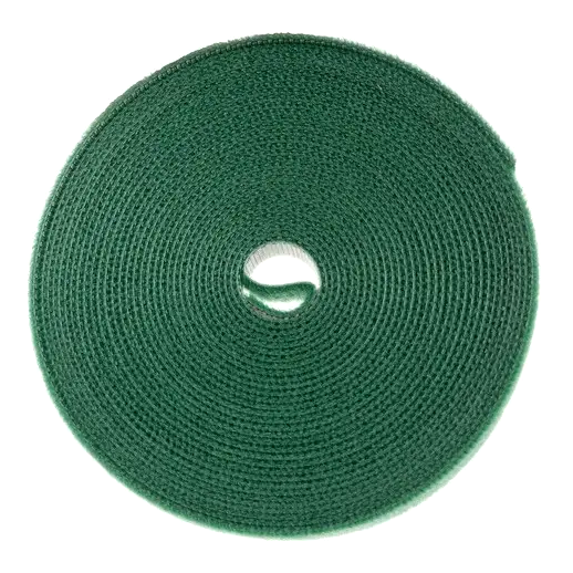 Стрічка на липучці 500 см для кріплення рослин і кабелів зелена Gardlov LS-0497 - зображення 3