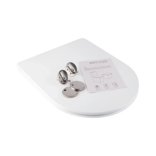 Унитаз подвесной Mixxus BEVEL-0302-R 520x360x365mm, система смыва RIMLESS (MI6709) - изображение 4