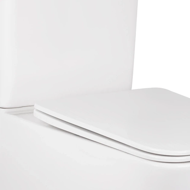 Унитаз-компакт Mixxus Premium Quadro-0402-R 675x390x855mm, система смыва RIMLESS (MP6458) - изображение 5