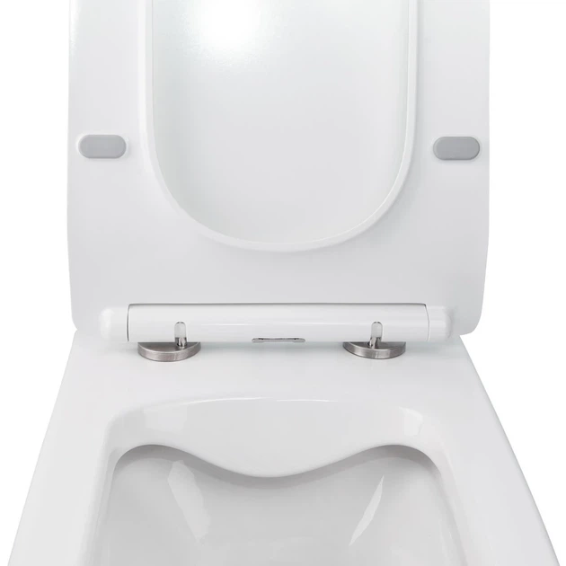 Унитаз подвесной Mixxus QUADRO-0304-R 520x360x365mm, система смыва RIMLESS (MI6707) - изображение 4