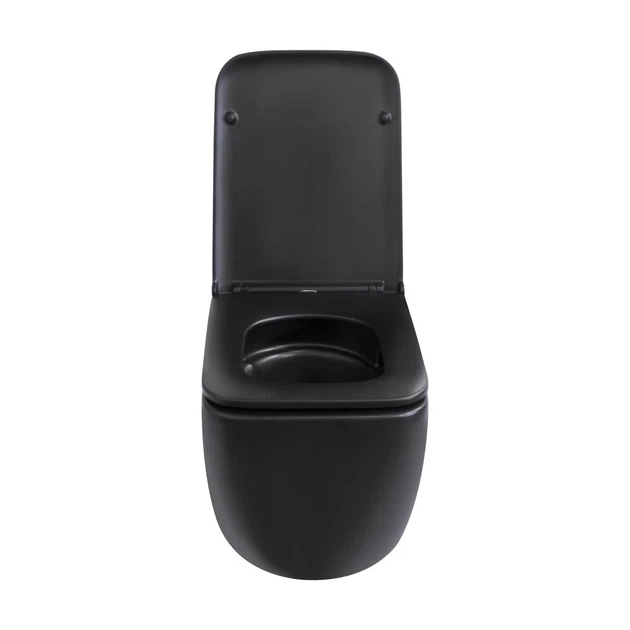 Унитаз подвесной Mixxus Premium DIVERSE-0301-T1 BLACK 530х365х373mm, система смыва TORNADO 1.0 (MP6600) - изображение 4