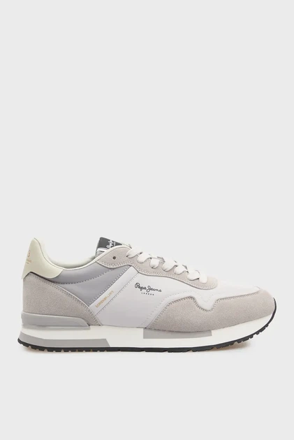 Чоловічі сірі кросівки HAILON BASIC Pepe Jeans 44 PMS400037 - Фото 1 Чоловічі сірі кросівки HAILON BASIC Pepe Jeans 44 PMS400037 - зображення 1