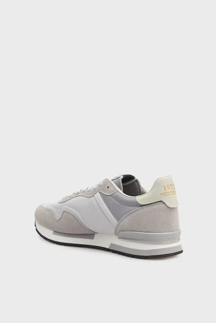 Чоловічі сірі кросівки HAILON BASIC Pepe Jeans 44 PMS400037 - Фото 5 Чоловічі сірі кросівки HAILON BASIC Pepe Jeans 44 PMS400037 - зображення 5