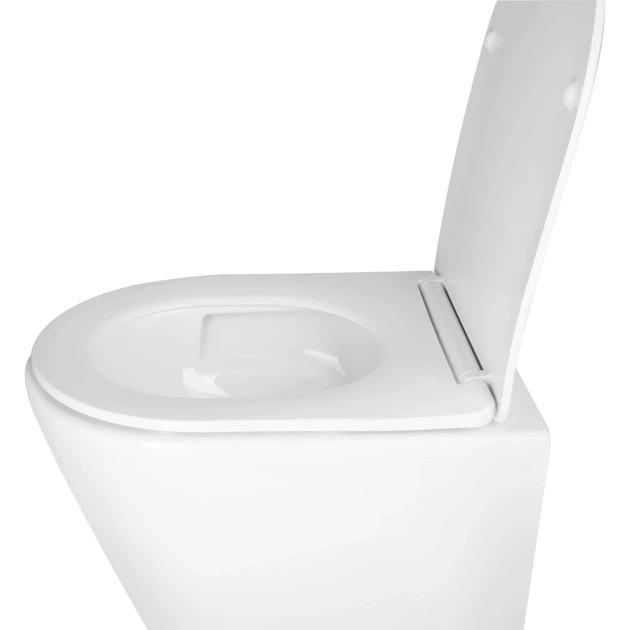 Унітаз підвісний Mixxus BEVEL-0303-T3 485x360x365mm, система змиву TORNADO 3.0 (MI6703) - зображення 6