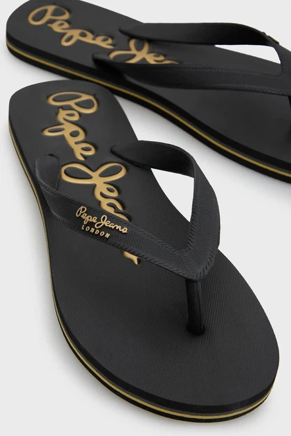 Жіночі чорні в'єтнамки BAY BEACH SUN W Pepe Jeans 37 PLS700016 - зображення 2
