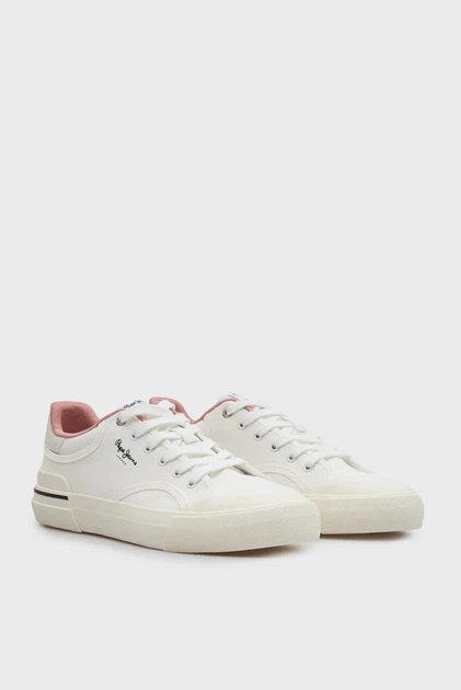 Жіночі білі кеди TAYLOR BASIC Pepe Jeans 40 PLS300017 - Фото 3 Жіночі білі кеди TAYLOR BASIC Pepe Jeans 40 PLS300017 - зображення 3
