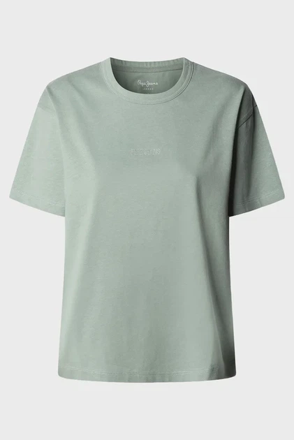 Жіноча м'ятна футболка MIA Pepe Jeans S PL5000167 - зображення 6