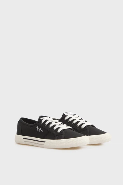 Жіночі чорні кеди BRADY BASIC Pepe Jeans 39 PLS31287 - зображення 3