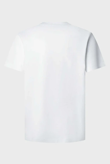 Чоловіча біла футболка SUEN Pepe Jeans L PM5010317 - зображення 8