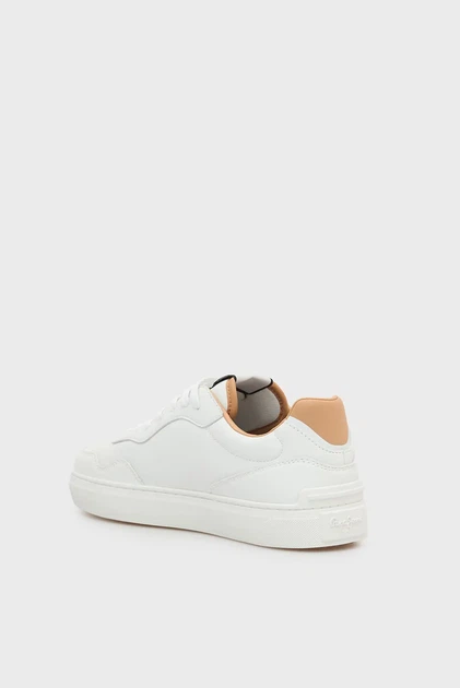 Чоловічі білі шкіряні снікерси CAMDEN MAIN Pepe Jeans 42 PMS000038 - изображение 5