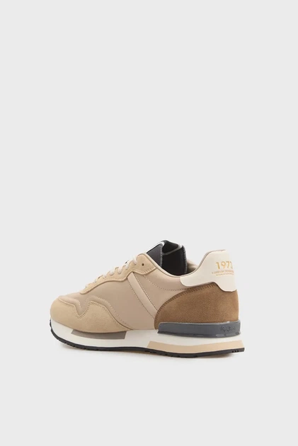 Чоловічі бежеві кросівки HAILON BASIC Pepe Jeans 44 PMS400037 - зображення 5