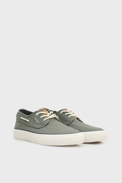 Чоловічі зелені снікерси TAYLOR BOAT Pepe Jeans 42 PMS300015 - зображення 3