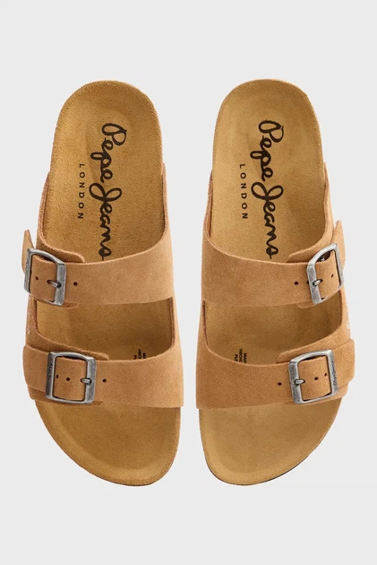 Жіночі руді замшеві слайдери OBAN SUEDE Pepe Jeans 36 PLS80009 - Фото 4 Жіночі руді замшеві слайдери OBAN SUEDE Pepe Jeans 36 PLS80009 - изображение 4