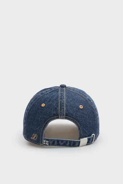 Жіноча синя джинсова кепка GRACE Pepe Jeans OS PL0400021 - зображення 2