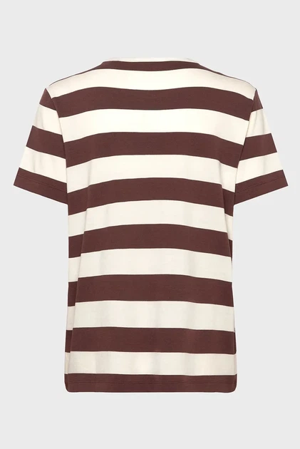 Жіноча футболка у смужку BRETON Gant M 4201578 - Фото 2 Жіноча футболка у смужку BRETON Gant M 4201578 - изображение 2