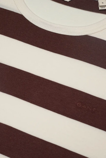 Жіноча футболка у смужку BRETON Gant M 4201578 - Фото 3 Жіноча футболка у смужку BRETON Gant M 4201578 - изображение 3