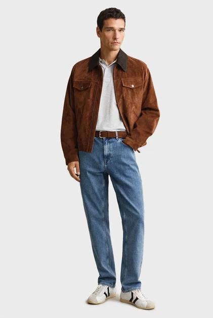 Чоловічі блакитні джинси REG CLEAN WASH Gant 31-32 1000021 - изображение 2