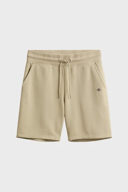 Чоловічі бежеві шорти REG SHIELD SWEAT Gant XXL 2009027 - изображение 6