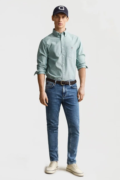Чоловічі сині джинси CLEAN WASH Gant 34-34 1000020 - изображение 2