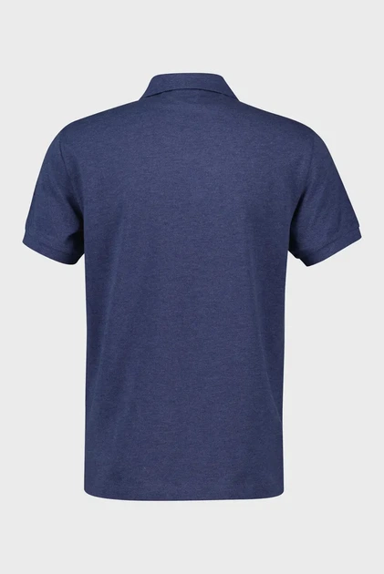 Чоловіче темно-синє поло SLIM SHIELD SS Gant XXXL 2220 - Фото 2 Чоловіче темно-синє поло SLIM SHIELD SS Gant XXXL 2220 - изображение 2