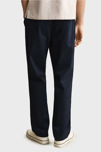 Чоловічі темно-сині чіноси CLASSIC Gant 36-32 1501001 - зображення 3