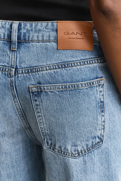 Жіночі блакитні джинси RELAXED Gant 26 4100257 - изображение 5