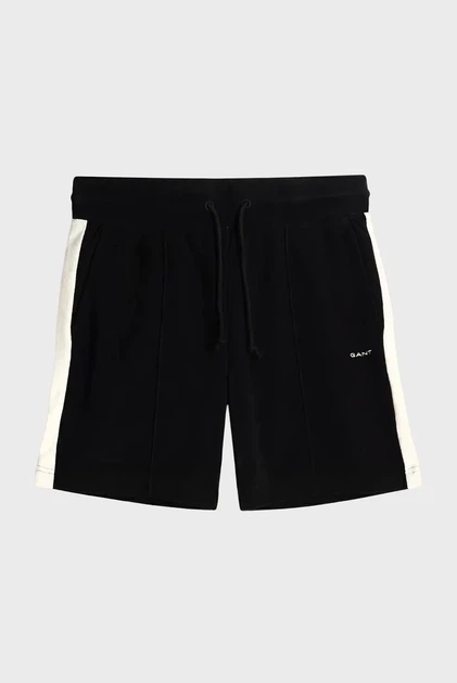 Чоловічі чорні шорти TOWELLING Gant M 2069082 - изображение 6