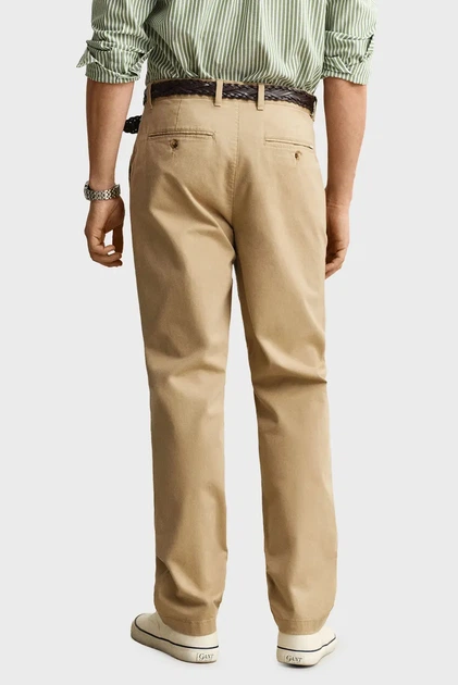 Чоловічі бежеві чіноси CLASSIC Gant 36-32 1501001 - зображення 3