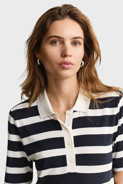 Жіноча сукня у смужку REG SS POLO Gant XS 4201428 - Фото 4 Жіноча сукня у смужку REG SS POLO Gant XS 4201428 - изображение 4