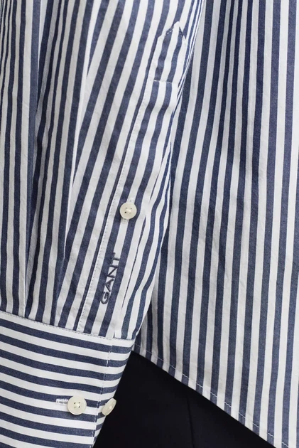Жіноча сорочка у смужку STRIPE POPLIN Gant 34 4300665 - изображение 5