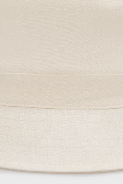 Чоловіча біла лляна панама BUCKET Gant L-XL 9901325 - изображение 3