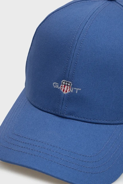 Чоловіча синя кепка HIGH SHIELD Gant OS 9901310 - Фото 3 Чоловіча синя кепка HIGH SHIELD Gant OS 9901310 - изображение 3