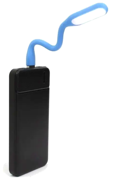Светодиодная USB лампа 17 см для ноутбуков и повербанков голубая LS-0308 - изображение 7