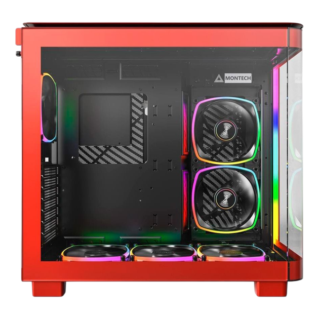 Корпус Montech King 95 PRO ARGB Red (KING 95 PRO (R)) - Фото 4 Корпус Montech King 95 PRO ARGB Red (KING 95 PRO (R)) - изображение 4