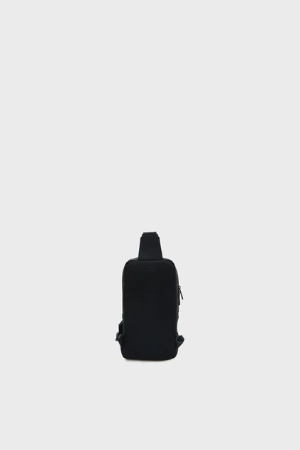 Чоловіча чорна сумка GRANT Bikkembergs OS BKBO01322P - Фото 4 Чоловіча чорна сумка GRANT Bikkembergs OS BKBO01322P - изображение 4