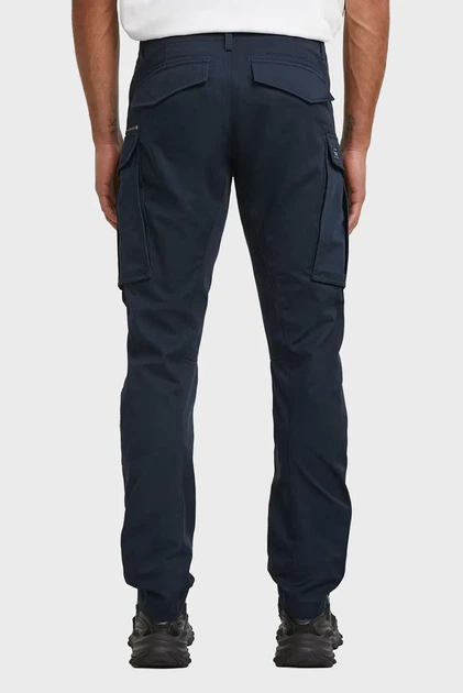 Чоловічі темно-сині карго Rovic Zip 3D Regular G-Star 28-30 D02190,E064 - изображение 3