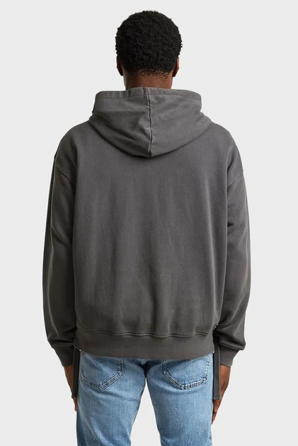 Чоловіче темно-сіре худі mix loose G-Star S D28632,E542 - изображение 3