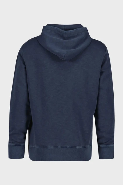 Чоловіче темно-синє худі TONAL EMBROIDERY Gant S 2067127 - Фото 2 Чоловіче темно-синє худі TONAL EMBROIDERY Gant S 2067127 - изображение 2