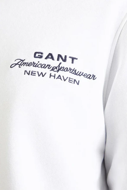 Жіноче біле худі GRAPHIC PRINT Gant M 4201486 - Фото 2 Жіноче біле худі GRAPHIC PRINT Gant M 4201486 - изображение 2