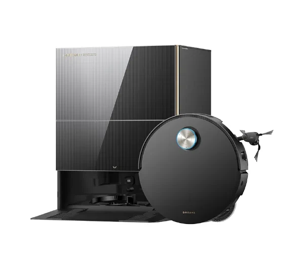 Робот-пилосос Dreame X60 Pro Ultra Complete Функція миття Підстанція очищення Створення карти приміщення 59dB Функції ШІ Чорний - Фото 1 Робот-пилосос Dreame X60 Pro Ultra Complete Функція миття Підстанція очищення Створення карти приміщення 59dB Функції ШІ Чорний - изображение 1