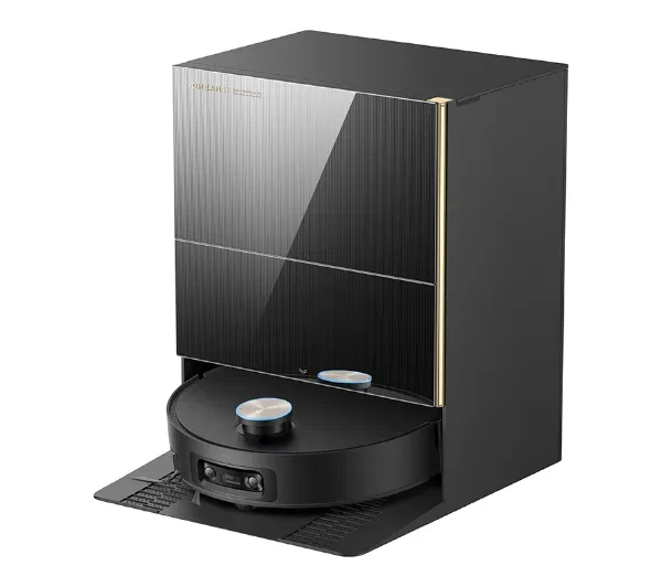 Робот-пилосос Dreame X60 Pro Ultra Complete Функція миття Підстанція очищення Створення карти приміщення 59dB Функції ШІ Чорний - Фото 2 Робот-пилосос Dreame X60 Pro Ultra Complete Функція миття Підстанція очищення Створення карти приміщення 59dB Функції ШІ Чорний - изображение 2