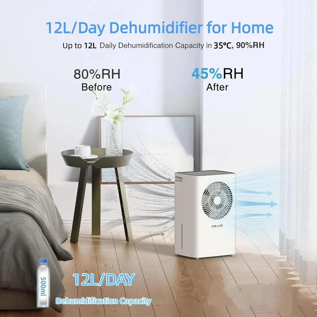 Осушитель воздуха COLAZE PD12R 02AE White - изображение 7